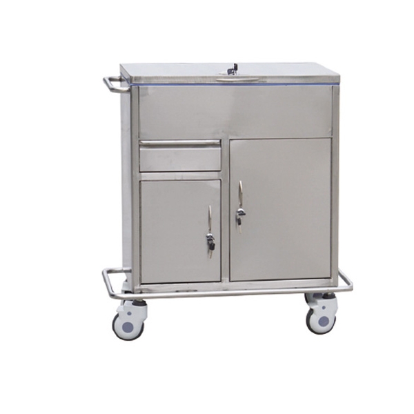 全不銹鋼搶救車(chē)（全封）